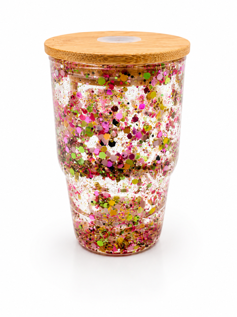 4oz Shot Glass Snow Globe