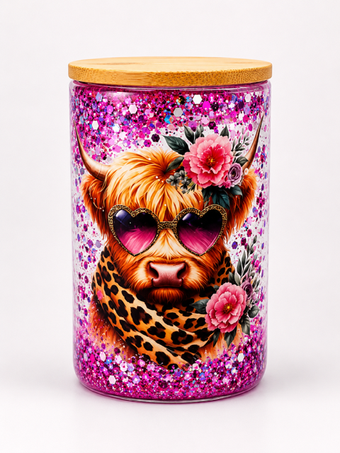15oz Glass Coffee Cup