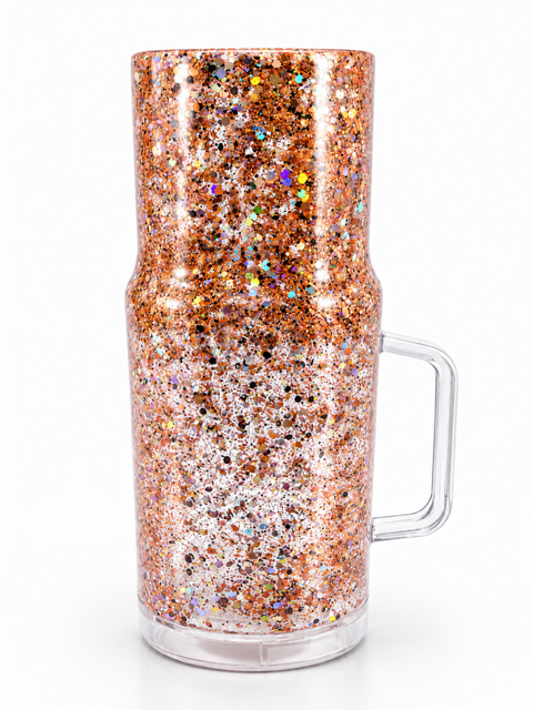 40oz Acrylic Snow Globe Tumbler