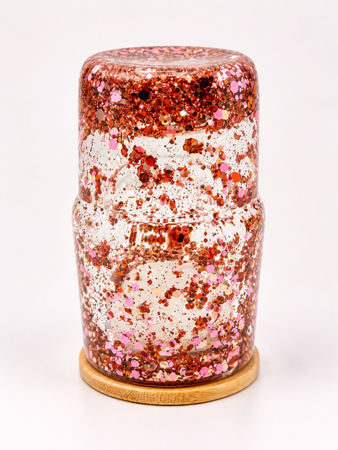 4oz Shot Glass Snow Globe